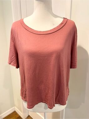 Michael Stars One Size Cropped Tee